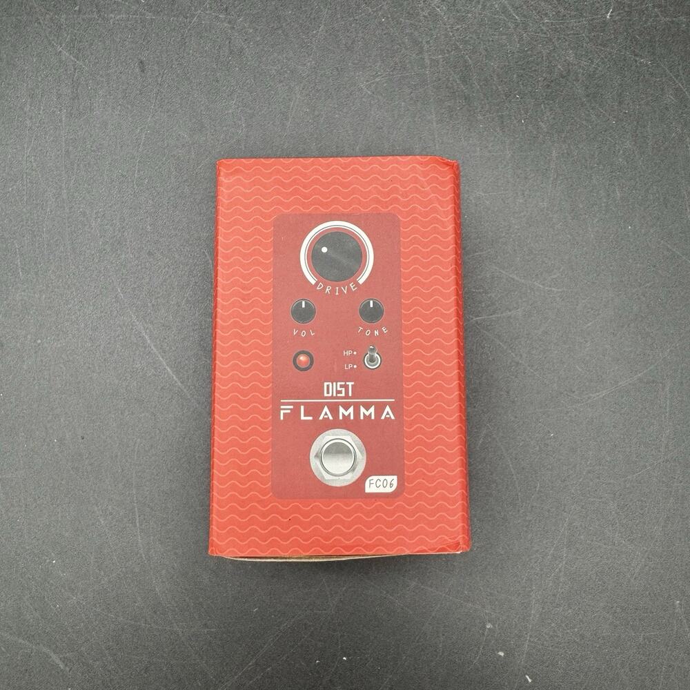 Flame FC06 Mini Distortion Pedal True Bypass Guitar Pedal Brand New In Box